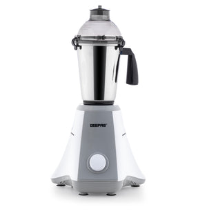 Geepas GSB44128 750W 2-in-1 Blender |  Stainless Steel Jar | 2-in-1 Functionality | Stainless Steel Jar | Overload Protection | Durable Design | 2-Year Warranty