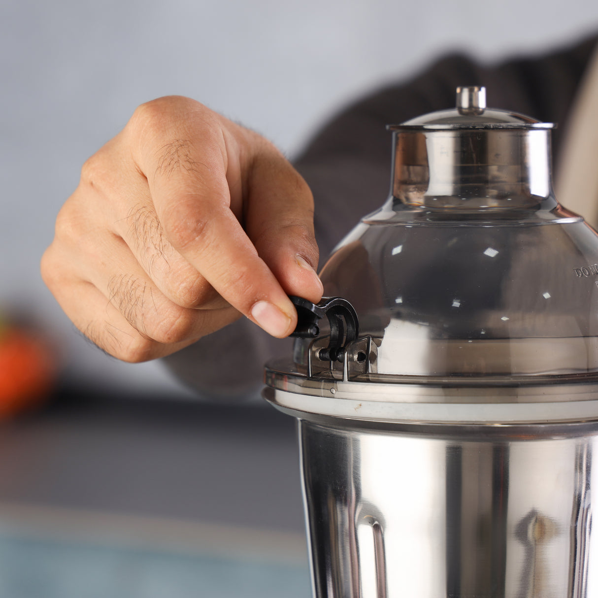 Geepas 3-in-1 Mixer Grinder- GSB5080S/ 750W /  Stainless Steel Jars & Blades/ Unbreakable Jar Caps/ Fast Grinding / 3 Jars with 3 Speed Control / 2 Years Warranty