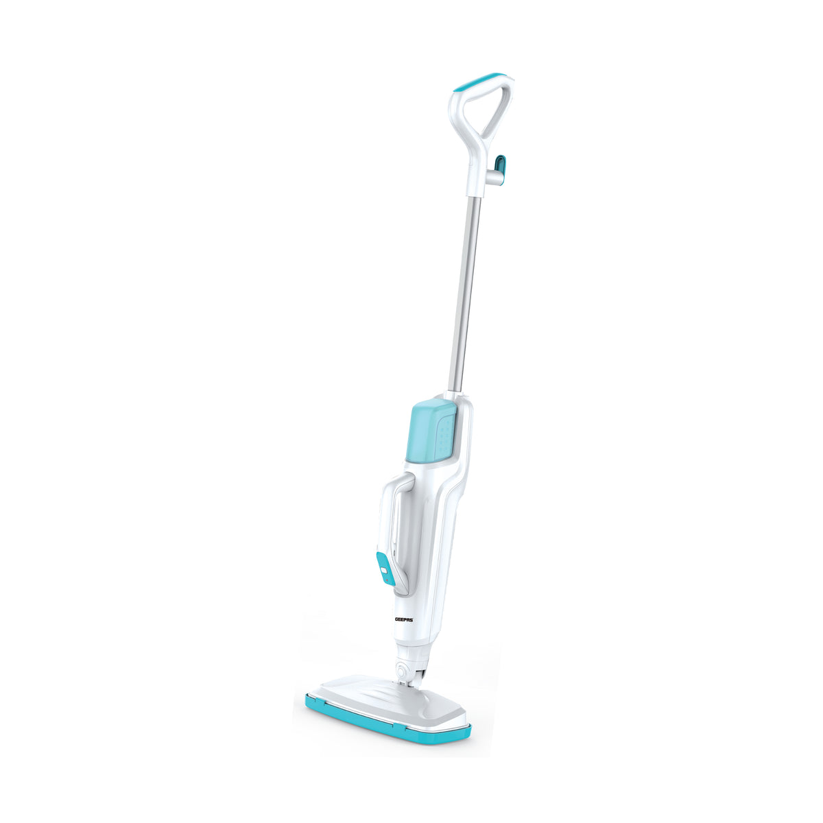 Geepas GSC63124 Multifunction Steam Mop 1300W   |  High Steam Output | 500ml Detachable Water Tank | 4-Metre Power Cord  | Flexible Swivel Head | High-Temperature Steam