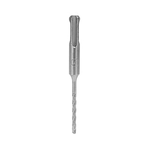 Geepas GSDS-04050 SDS Plus Hammer Drill Bit 4x110mm for Concrete, Brick, Masonry & Stone | Precision Rotary Hammer Drill Accessory |  Fast Debris Removal Design