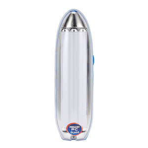 Geepas GSE5583 Rechargeable LED Lantern with Solar Panel| 200 Hours Backup| 60 SMD LEDs| USB Mobile Charging| Light Dimmer Function for Home & Outdoor Use Emergency