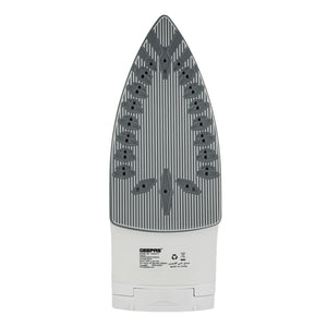 Geepas GSI24015 Cordless/Corded Steam Iron | 2400W Powerful Continuous Steam | Ceramic Soleplate | Self-Cleaning Function | Anti-Drip Protection  | 2 Years Warranty