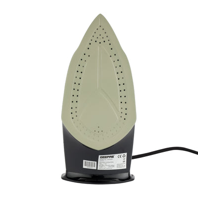 Geepas Ceramic Steam Iron GSI24026 | 3100W, Ceramic Soleplate, Anti-Calc & Anti-Drip, 350ml Tank, Comfortable Handle, Multi-Function, 2-Year Warranty, Red/Black