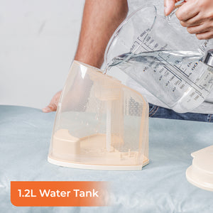 Geepas GS124032UK 2400W Steam Station | 1.2L Detachable Water Tank | Ceramic Coated Soleplate | Steam Boost Function & Adjustable Temperature Control | 2 Years Warranty