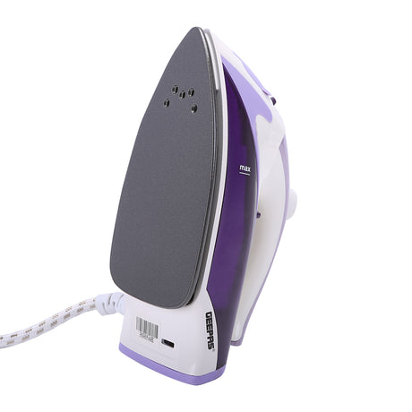GEEPAS GSI7805 Travel Steam Iron 800W with Folding Handle | Steam and Dry Ironing | Non-Stick Soleplate | Adjustable Temperature Control | Thermostat Control | Durable