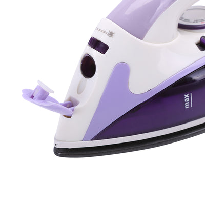 GEEPAS GSI7805 Travel Steam Iron 800W with Folding Handle | Steam and Dry Ironing | Non-Stick Soleplate | Adjustable Temperature Control | Thermostat Control | Durable