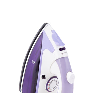 GEEPAS GSI7805 Travel Steam Iron 800W with Folding Handle | Steam and Dry Ironing | Non-Stick Soleplate | Adjustable Temperature Control | Thermostat Control | Durable