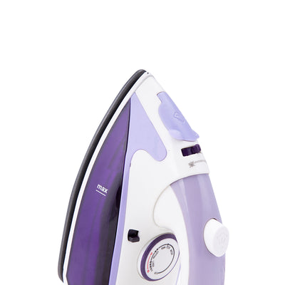 GEEPAS GSI7805 Travel Steam Iron 800W with Folding Handle | Steam and Dry Ironing | Non-Stick Soleplate | Adjustable Temperature Control | Thermostat Control | Durable