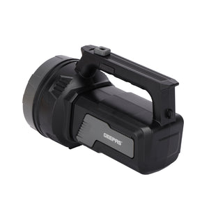 Geepas GSL5575 Rechargeable Multifunctional Handheld Light | 3600mAh LED Search Light | 30W High-Power LED | 3 Lighting Modes | Up to 10 Hours Runtime | Ergonomic Handle