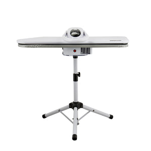 Geepas Digital Steam Press with Stand- GSP25037/ 38"x10.5", Suitable for All Kinds of Fabric and Safe for Delicate Fabrics/ Equipped with Metal Plate and 500 ML Capacity