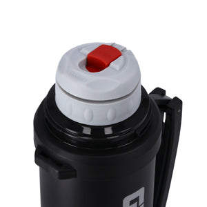 Geepas GSVF4117 Stainless Steel Vacuum Flask | 1L Capacity |Double-Walled 18/8 Stainless Steel & Copper Coating | Hot 18H/Cold 24H Retention |BPA-Free | 2 Years Warranty