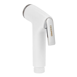 Geepas GSW61066 Shattaf Set | Premium ABS Handheld Bidet Sprayer | Soft Spray Water Jet | 360° Rotation |  Durable PVC Hose | Leak-Proof Brass Inserts & Easy Installation