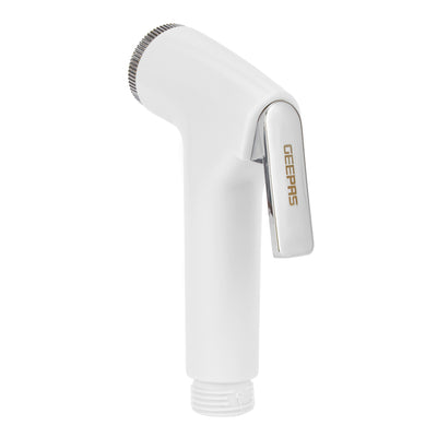 Geepas GSW61066 Shattaf Set | Premium ABS Handheld Bidet Sprayer | Soft Spray Water Jet | 360° Rotation |  Durable PVC Hose | Leak-Proof Brass Inserts & Easy Installation