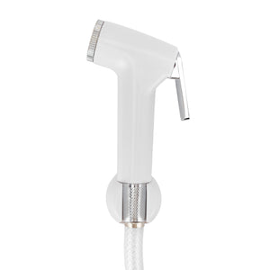 Geepas GSW61066 Shattaf Set | Premium ABS Handheld Bidet Sprayer | Soft Spray Water Jet | 360° Rotation |  Durable PVC Hose | Leak-Proof Brass Inserts & Easy Installation