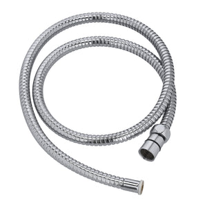 Geepas GSW61075 Shattaf Set | Premium Brass Bidet Spray with 1.2M Stainless Steel Hose| High-Grade Chrome Finish| G1/2 Thread Toilet Spray| Switch Tested 30,000 Times