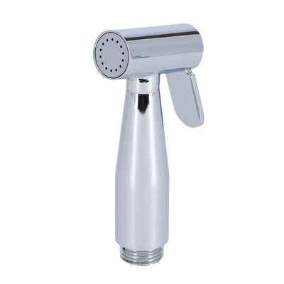 Geepas GSW61076 Shattaf Set | High-Grade Brass Bidet Spray with 1.2M Stainless Steel Hose| Chrome Finish Handheld Toilet Spray | Trigger Switch Tested 30,000 Times