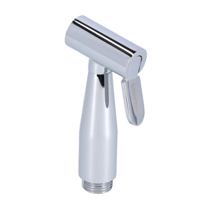 Geepas GSW61076 Shattaf Set | High-Grade Brass Bidet Spray with 1.2M Stainless Steel Hose| Chrome Finish Handheld Toilet Spray | Trigger Switch Tested 30,000 Times