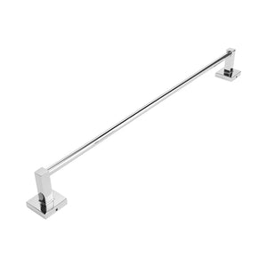 Geepas GSW61097 Stainless Steel Single Towel Bar | SUS-201 Rust-Free Finish | Wall-Mount Design | 8kg Load Capacity & Durable Construction for Modern Home Bathrooms