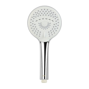 Geepas Curve Hand Shower- GSW61117| 12CM Diameter, 5 Functions, Easy-to-use Dial to change the functions| High-Quality Material,  Chrome Plated| | 3-Year Warranty