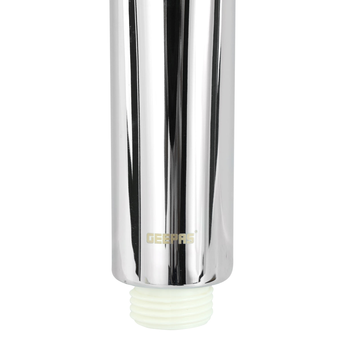 Geepas Curve Hand Shower- GSW61117| 12CM Diameter, 5 Functions, Easy-to-use Dial to change the functions| High-Quality Material,  Chrome Plated| | 3-Year Warranty