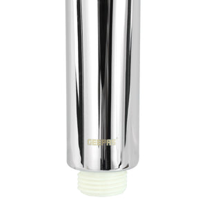 Geepas Curve Hand Shower- GSW61117| 12CM Diameter, 5 Functions, Easy-to-use Dial to change the functions| High-Quality Material,  Chrome Plated| | 3-Year Warranty