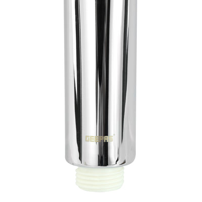 Geepas Curve Hand Shower- GSW61117| 12CM Diameter, 5 Functions, Easy-to-use Dial to change the functions| High-Quality Material,  Chrome Plated| | 3-Year Warranty