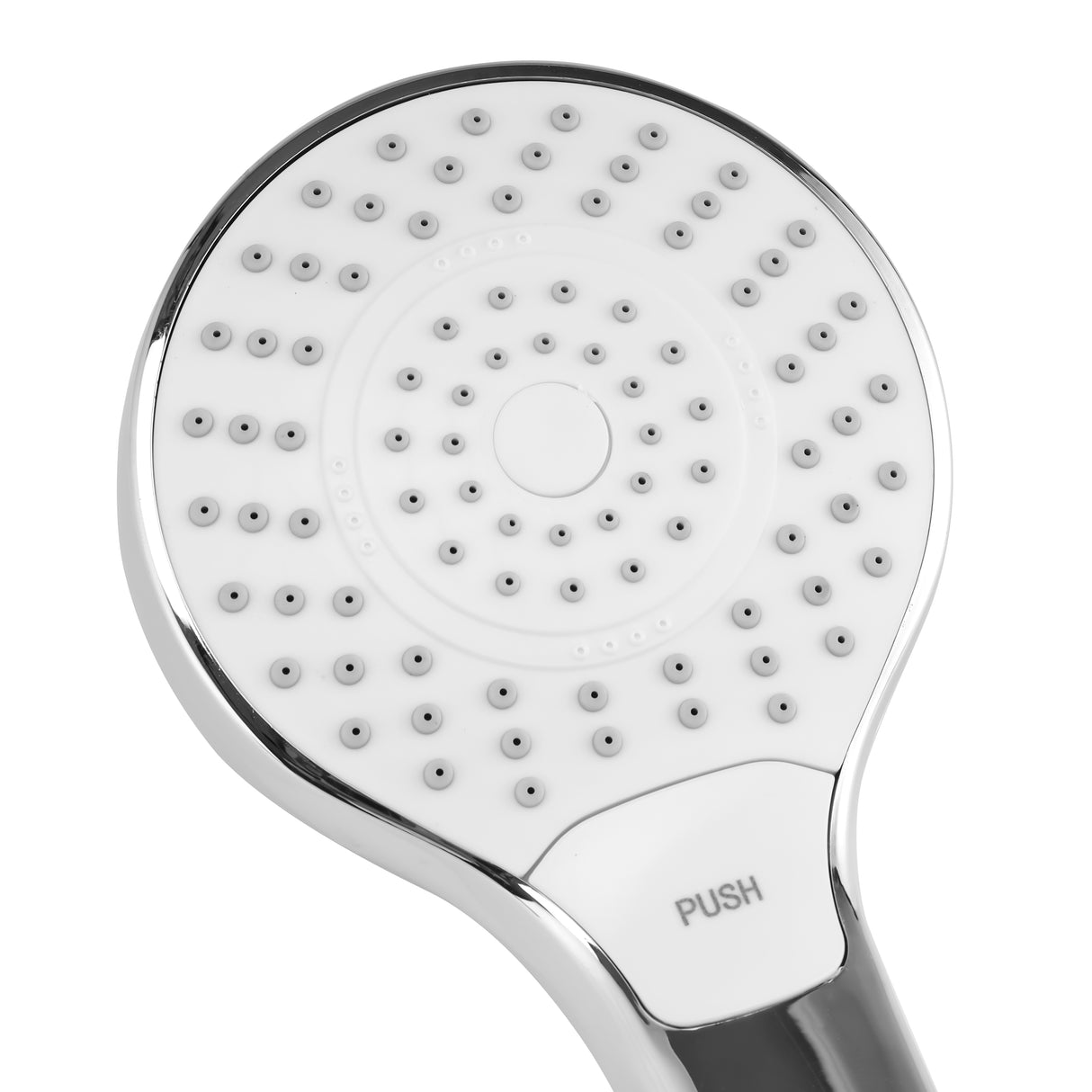 Geepas Orca Shower Set GSW61122 | Chrome Plated, High-Quality Material | Includes Sliding Bar with Holder, Soap Dish, Hand Shower, Hose & Plug | 3-Year Warranty