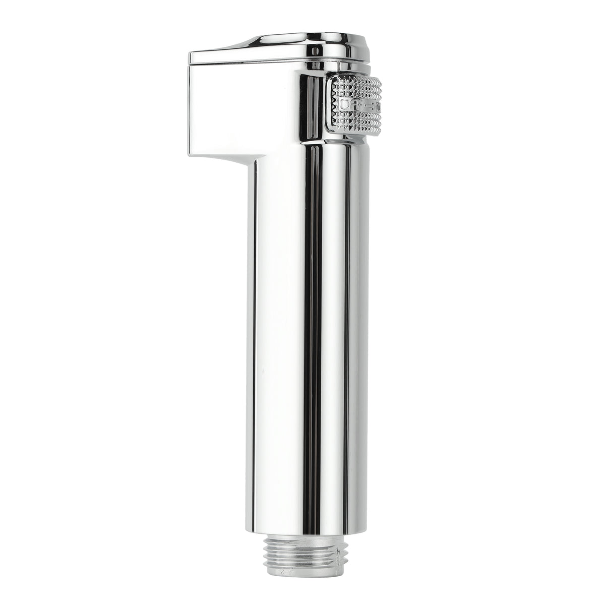 Geepas Juno Shattaf Set- GSW61127| Soft Spray Non-Stop Water Jet with Easy Switch On| High-Quality ABS Material, G1/2" Thread| 60-Degrees Celsius| For Bathroom Use|Silver