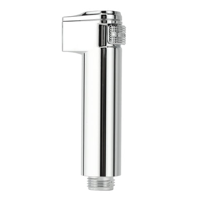 Geepas Juno Shattaf Set- GSW61127| Soft Spray Non-Stop Water Jet with Easy Switch On| High-Quality ABS Material, G1/2" Thread| 60-Degrees Celsius| For Bathroom Use|Silver