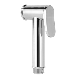 Geepas Cleo Shattaf Set GSW61129 | Soft Spray Non-Stop Water Jet with Easy Switch | Made of High-Quality ABS, G1/2" Thread | Suitable for 60°C Water | Silver