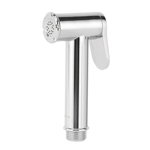 Geepas Cleo Shattaf Set GSW61129 | Soft Spray Non-Stop Water Jet with Easy Switch | Made of High-Quality ABS, G1/2" Thread | Suitable for 60°C Water | Silver