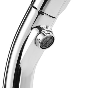 Geepas Deck Mounted Sink Tap- GSW61141| Quality Solid Brass Construction| Solid Metal Lever Knob with Chrome Finish| Turn Ceramic Brass Cartridge, Durable|1-Year Warranty