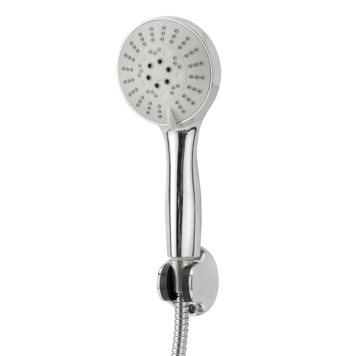 Geepas GSW61164 Single Lever Bath Shower Mixer | Solid Brass, Chrome Finish, Wall-Mounted, Metal Lever Handle, Ceramic Cartridge, Leak-Proof, 5-Year Warranty