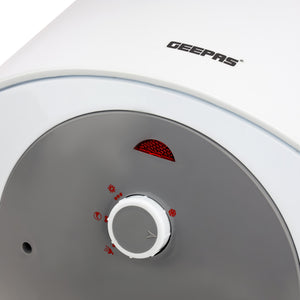 Geepas GSW61166 Electric Water Heater 50L Vertical | 1500W | Italian Glass Lined Tank| Polyurethane Insulation| Safety Cut-Off & Surge Protection| 5 Years Tank Warranty