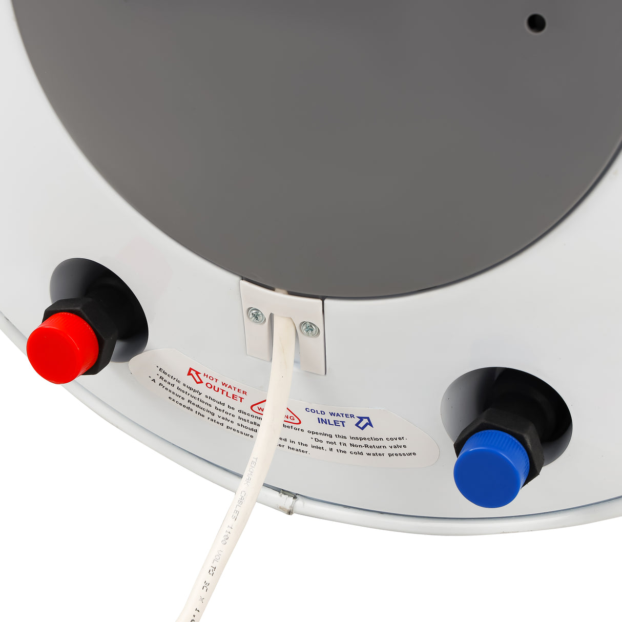 Geepas GSW61166 Electric Water Heater 50L Vertical | 1500W | Italian Glass Lined Tank| Polyurethane Insulation| Safety Cut-Off & Surge Protection| 5 Years Tank Warranty