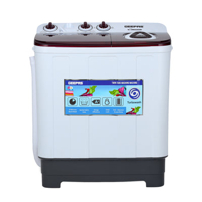 Geepas 7kg Twin Tub Washing Machine – GSWM18041