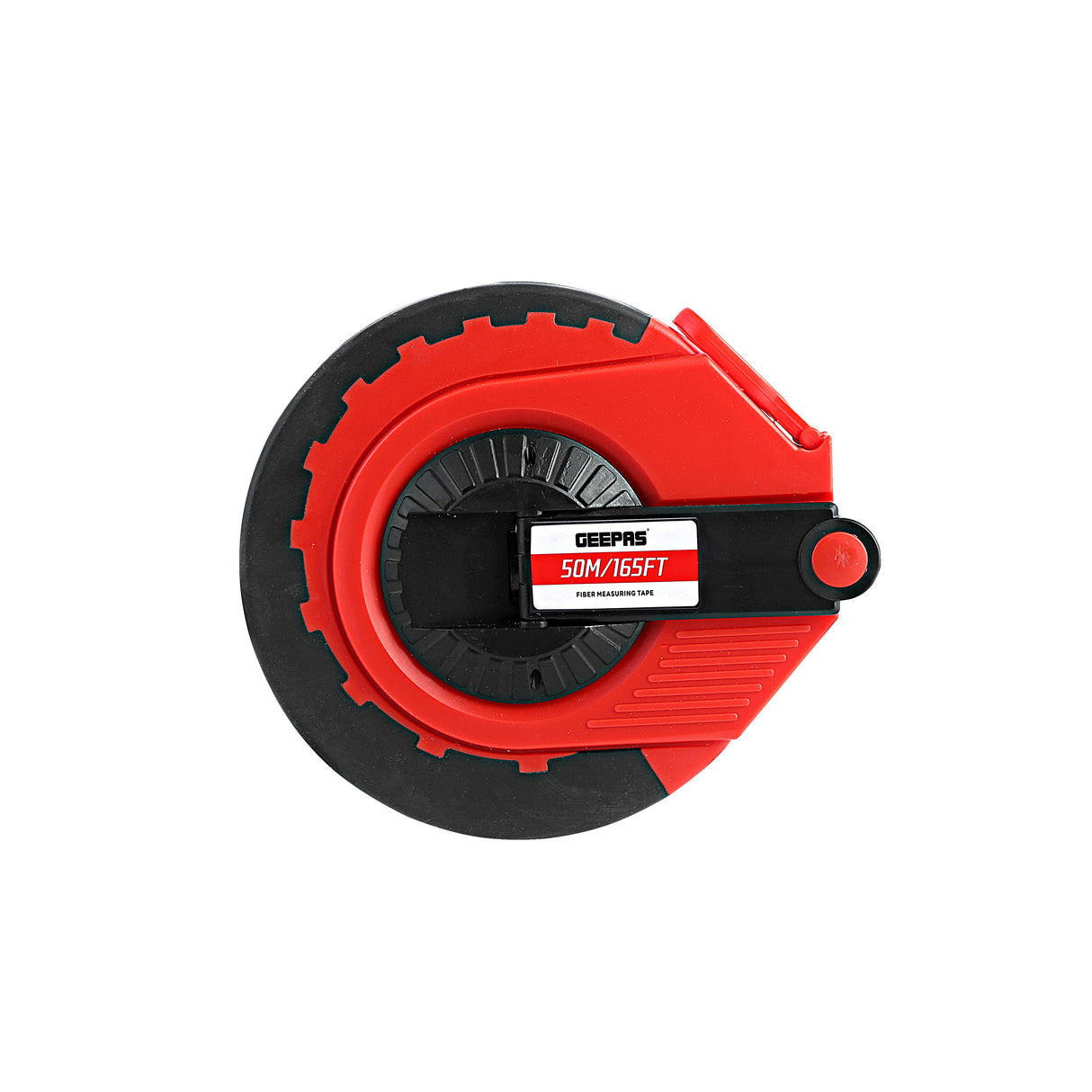 Geepas GT59014 50M Fibreglass Measuring Tape |Heavy-Duty Survey & Construction Tape | PPR second injection moulding | High-visibility marking | Lightweight & portable