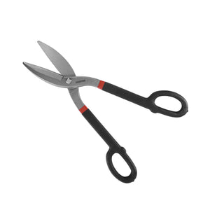 Geepas GT59044 10-Inch Tin Snip (250mm) |  Drop-Forged Steel Metal Cutting Shears |  Heavy-duty drop-forged steel | Precision ground cutting blades | Large handle loops