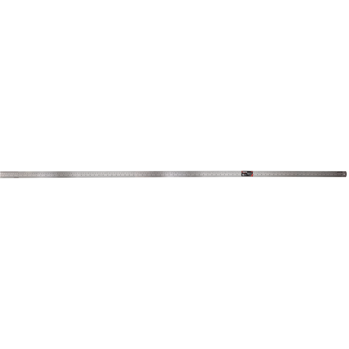 Geepas Stainless Steel Ruler - 200cm Precision Metal Ruler for Accurat
