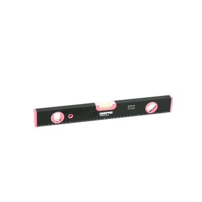 Geepas 16’’ Spirit Level - Small, Unbreakable Heavy-Duty Non-Magnetic Torpedo Level with 3 Level Bubbles - Shock Resistant - Pocket Size, Hanging Hole - Scaffold Level for Builders & Construction Site