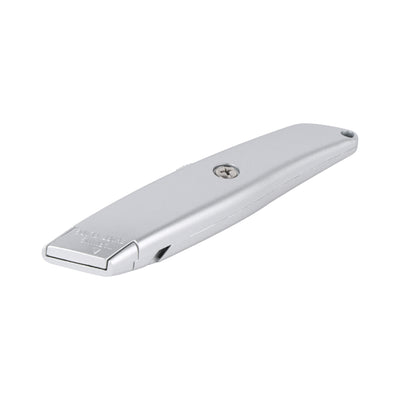 Geepas GT59233 19mm Utility Knife | Heavy-Duty Retractable Cutter with Sharp Snap-Off Blade | Durable Metal Body | Precision Cutting Tool for DIY, Home & Workshop Use
