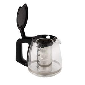 Geepas 2 In 1 Digital Tea Maker - Stainless Steel Filter | Temperature Adjusting, Boil-Dry Protection | 400W & 1800W | 2 Years Warranty