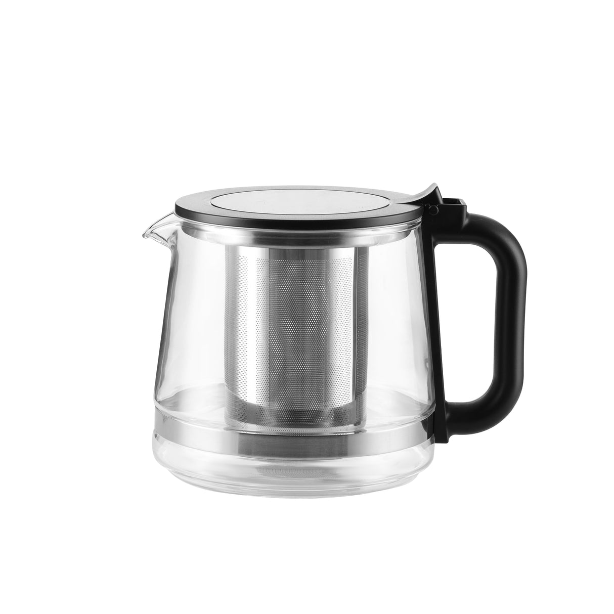 Geepas GTM38082 3-In-1 Digital Tea Maker | Smart Touch Control |  Borosilicate Glass Kettle |  Teapot & Coffee Pot |  Adjustable Temperature & Overheat Protection
