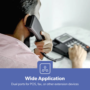 Geepas GTP7185 Executive Telephone with Caller ID | FSK/DTMF Dual System |  16-Digit LCD Display |  50 Incoming & 15 Outgoing Calls |  16 Ringtones |  Hands-Free|