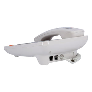 Geepas GTP7220 Executive Telephone with Caller ID | 16 Digit LCD Display | Blue Backlight| Hands-Free Function| 16 Ringtones| FSK/DTMF Desk Phone for Home & Office Use