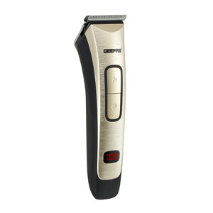 Geepas GTR1383N Rechargeable Hair Clipper | Precision Steel Blade| Fast Charging| Cordless Design| USB Charging Support | High-Performance Battery | 2-Year Warranty