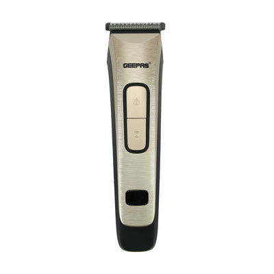 Geepas GTR1383N Rechargeable Hair Clipper | Precision Steel Blade| Fast Charging| Cordless Design| USB Charging Support | High-Performance Battery | 2-Year Warranty