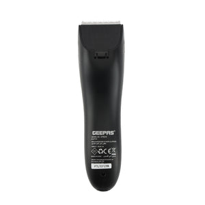 Geepas GTR31N Rechargeable Hair Clipper | Stainless Steel Blade| 600mAh Rechargeable Battery| Cordless Operation| Precision Cutting| Easy Maintenance| 2-Year Warranty