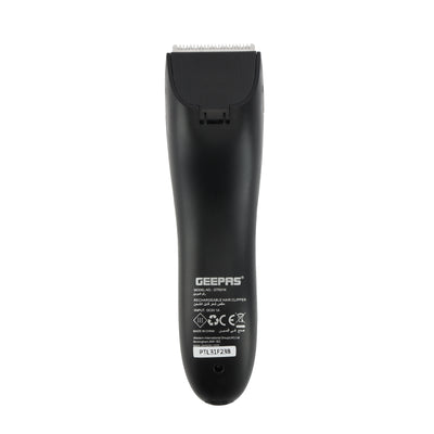 Geepas GTR31N Rechargeable Hair Clipper | Stainless Steel Blade| 600mAh Rechargeable Battery| Cordless Operation| Precision Cutting| Easy Maintenance| 2-Year Warranty