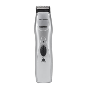 Geepas GTR34N Rechargeable Hair Trimmer | Chromium Steel Blade| 5 Position Comb| 60-Min Working Time | Ergonomic Grip | Jawline & Moustache Combs |  2-Year Warranty